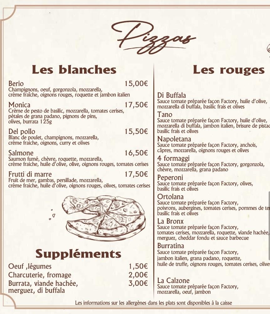 Factory - Menu Image 3